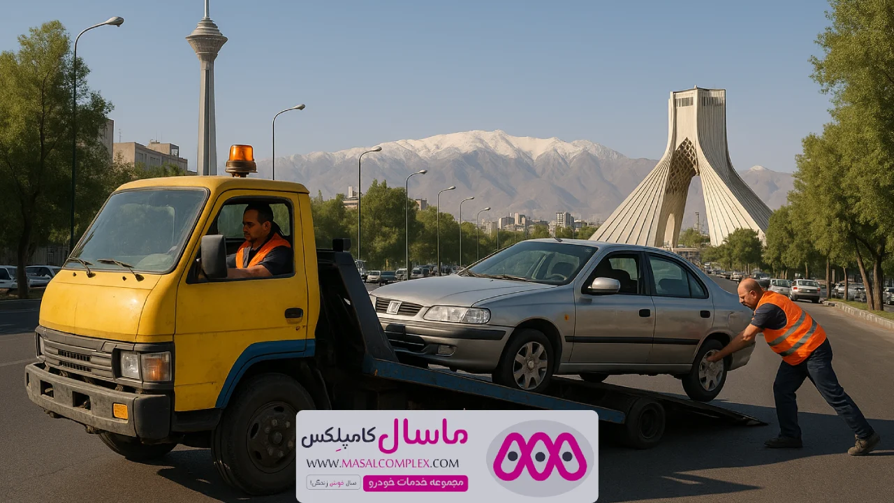 امدادخودرو در سراسر تهران | امداد خودرو تهران