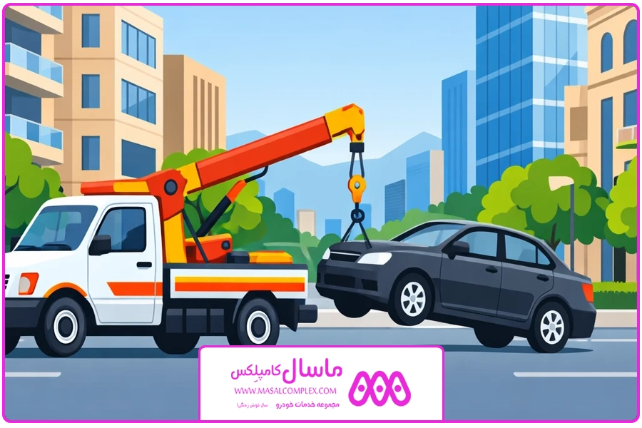 تصویر شاخص | یدک کش خودرو در جردن